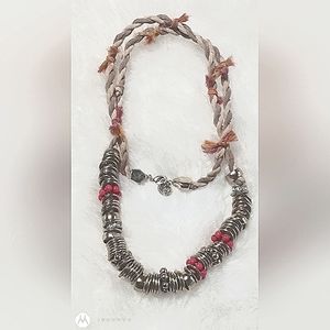 Jessica Simpson Long Yarn necklace